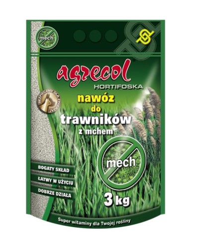 AGRECOL Hortifoska do trawników z żelazem 3kg