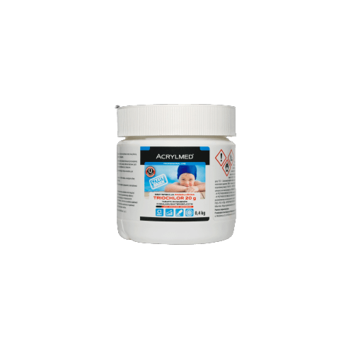 Acrylmed Triochlor tabletki 20g opakowanie 1kg 