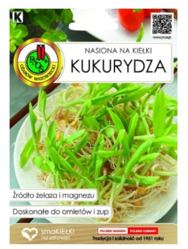 PNOS Nasiona na kiełki kukurydza 40g
