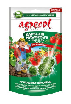 AGRECOL Ferticaps kapsułki nawozowe do pomidorów i papryk 14szt.