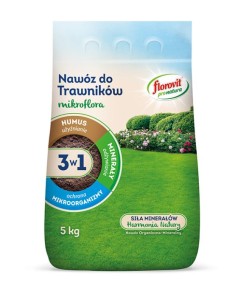 FLOROVIT MIKROFLORA 3W1 NAWÓZ DO TRAWNIKÓW 5 KG