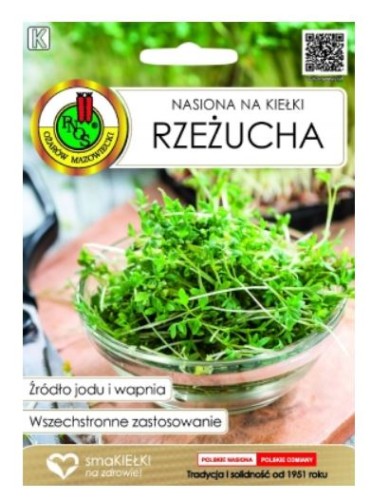 PNOS Nasiona na kiełki rzeżucha  30g