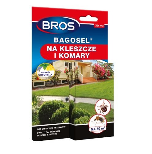BROS BAGOSEL 100EC DO OPRYSKU OGRODU PRZED KOMARAMI 30ML