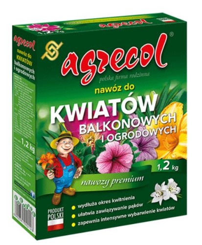 AGRECOL Nawóz do kwiatów ogrodowych 1,2kg