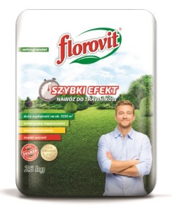 FLOROVIT NAWÓZ DO TRAWNIKÓW SZYBKI EFEKT 25 KG