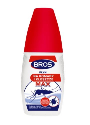 BROS Płyn na komary i kleszcze MAX 50ml