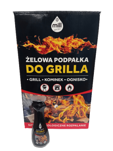 Mill Garden Żelowa Podpałka do Grilla 50szt/40ml