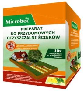 BROS Microbec BIO – aktywator do przydomowych oczyszczalni ścieków 18x35g