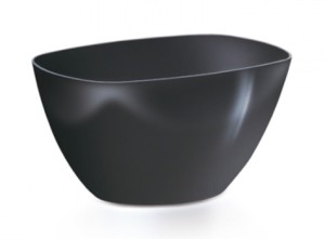 PROSPERPLAST Doniczka COUBI - antracytowy DUMS200-S433