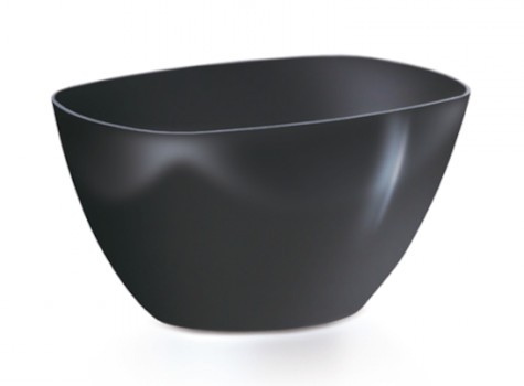 PROSPERPLAST Doniczka COUBI - antracytowy DUMS200-S433