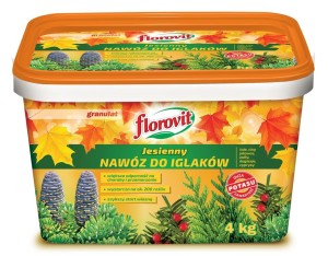 FLOROVIT granulowany jesienny nawóz do iglaków 4 kg