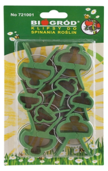 BIOWIN Klipsy do spinania roślin 20szt