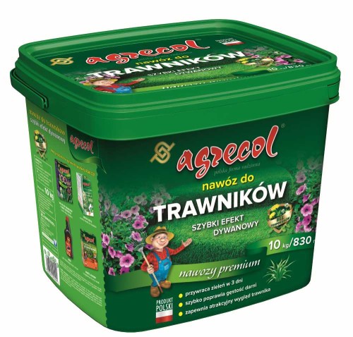AGRECOL Nawóz do traw szybki efekt dywanowy 10kg