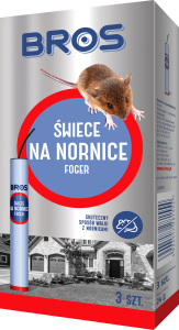 BROS Świece na nornice FOGER