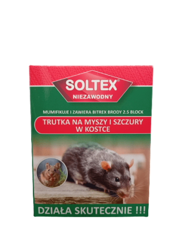 SOLTEX Trutka na gryzonie w kostce 150g