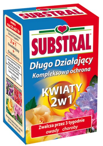 SUBSTRAL Kwiaty 2w1 kompleksowa ochrona 100ml