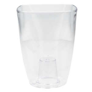 LAMELA Osłonka Flora bezbarwny 12cm 