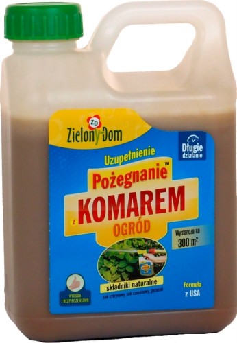 ZIELONY DOM Pożegnanie z komarem 950ml zapas