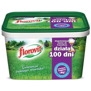 Florovit nawóz długodziałający  do trawników 100 dni 4 kg