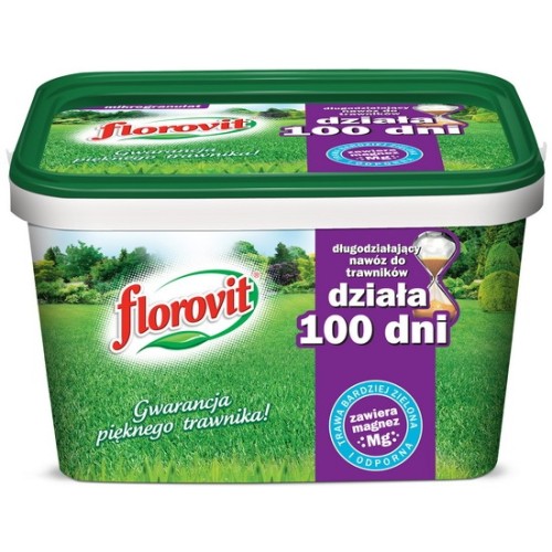 Florovit nawóz długodziałający  do trawników 100 dni 4 kg