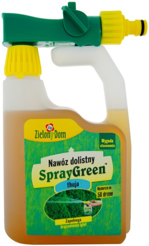 ZIELONY DOM Nawóz dolistny dla thuji z dozownikiem 950ml
