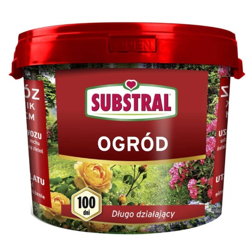 SUBSTRAL Nawóz 100 dni do ogrodu 5kg