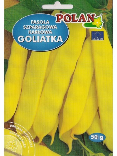 POLAN Fasola szparagowa Goliatka żół. typ Mamut karł. 50g