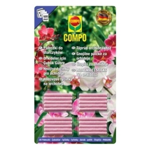 COMPO Pałeczki nawozowe do orchidei