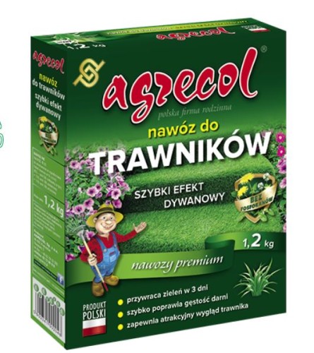 AGRECOL Nawóz do traw szybki efekt dywanowy 1,2kg