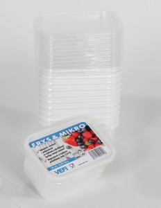 VEFI Pojemniki do przechowywania żywności 0,45l