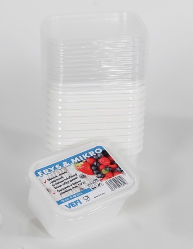 VEFI Pojemniki do przechowywania żywności 0,45l