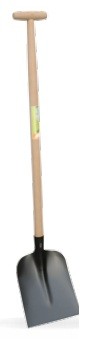 PAWŁOWSKI Łopata z drewnianym trzonkiem T JL201 GT