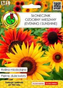 PNOS Słonecznik Ogrodowy mieszany (Evening Sun i Sunshine) 1,5g