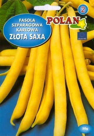 POLAN Fasola szparagowa Złota Saxa 50g