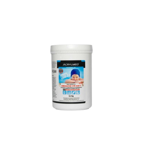 ACRYLMED  DEZACID VR OXY TAB 20g 400g