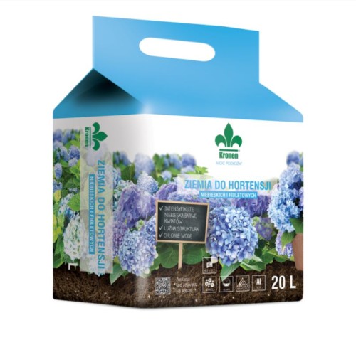 KRONEN Ziemia do hortensji niebieskich 20 l 