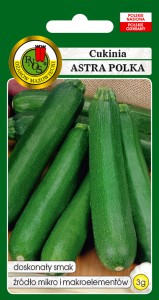 PNOS Dynia zwyczajna cukinia Astra Polka 3g