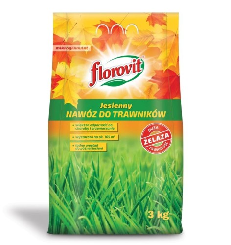 Florovit nawóz jesienny do trawników 3 kg