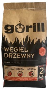 Węgiel drzewny Gorill 2 kg Trans-PAL