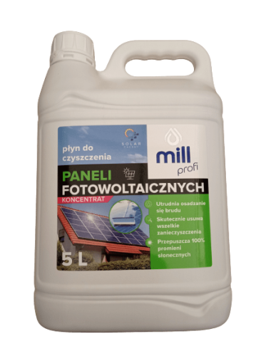 MILL PROFI Płyn do mycia paneli fotowoltaicznych konc. 5l 