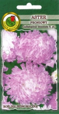 PNOS Aster peoniowy Anielka białoróżowy 0,8g