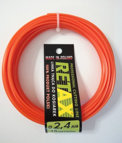 BALSAX Retax Żyłka do kosiarek 2,4 mm 15 m