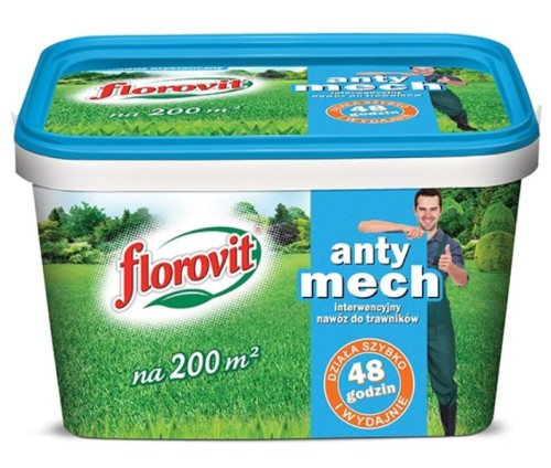 FLOROVIT ANTY MECH 4KG - interwencyjny nawóz na mech