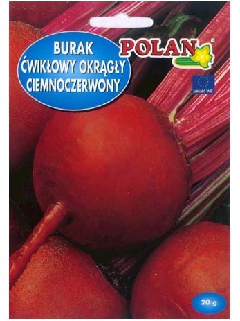 POLAN Burak Okrągły Ciemnoczerwony 20g