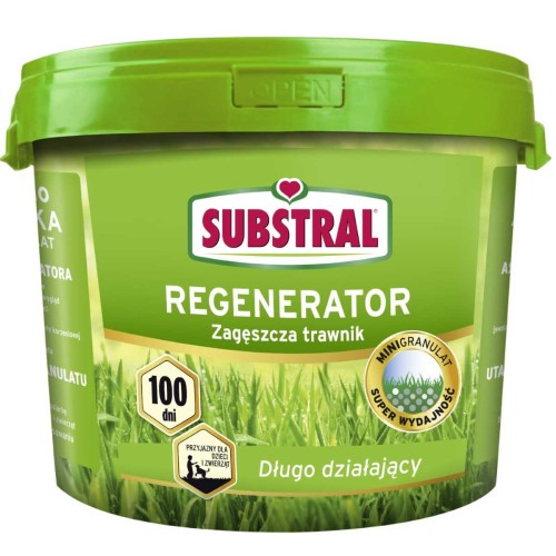 SUBSTRAL Nawóz 100 dni regenerator do trawnika 5kg