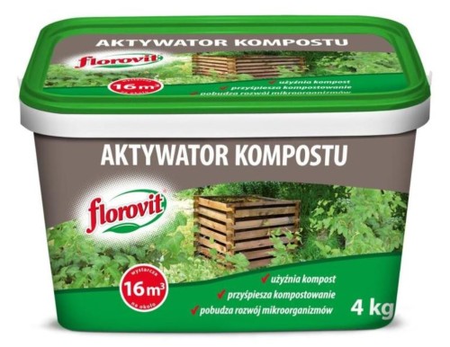 FLOROVIT AKTYWATOR KOMPOSTU 4KG