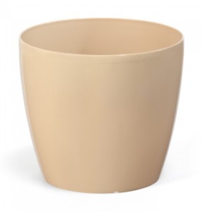 LAMELA Osłonka-doniczka Magnolia fi 210 cappucino
