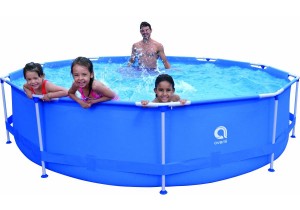 OKRĄGŁY BASEN ROZPOROWY ZE STELAŻEM 3,6x0,76M + POMPA CL