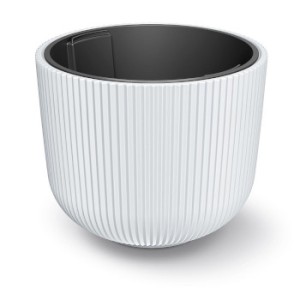PROSPERPLAST Doniczka Milly - biały DBML350
