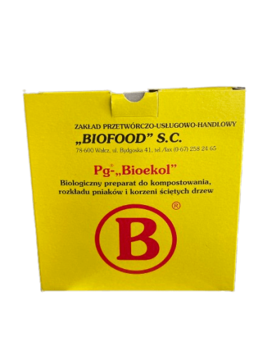 Bioekol 300g preparat do kompostowania oraz rozkładu pni i korzeni